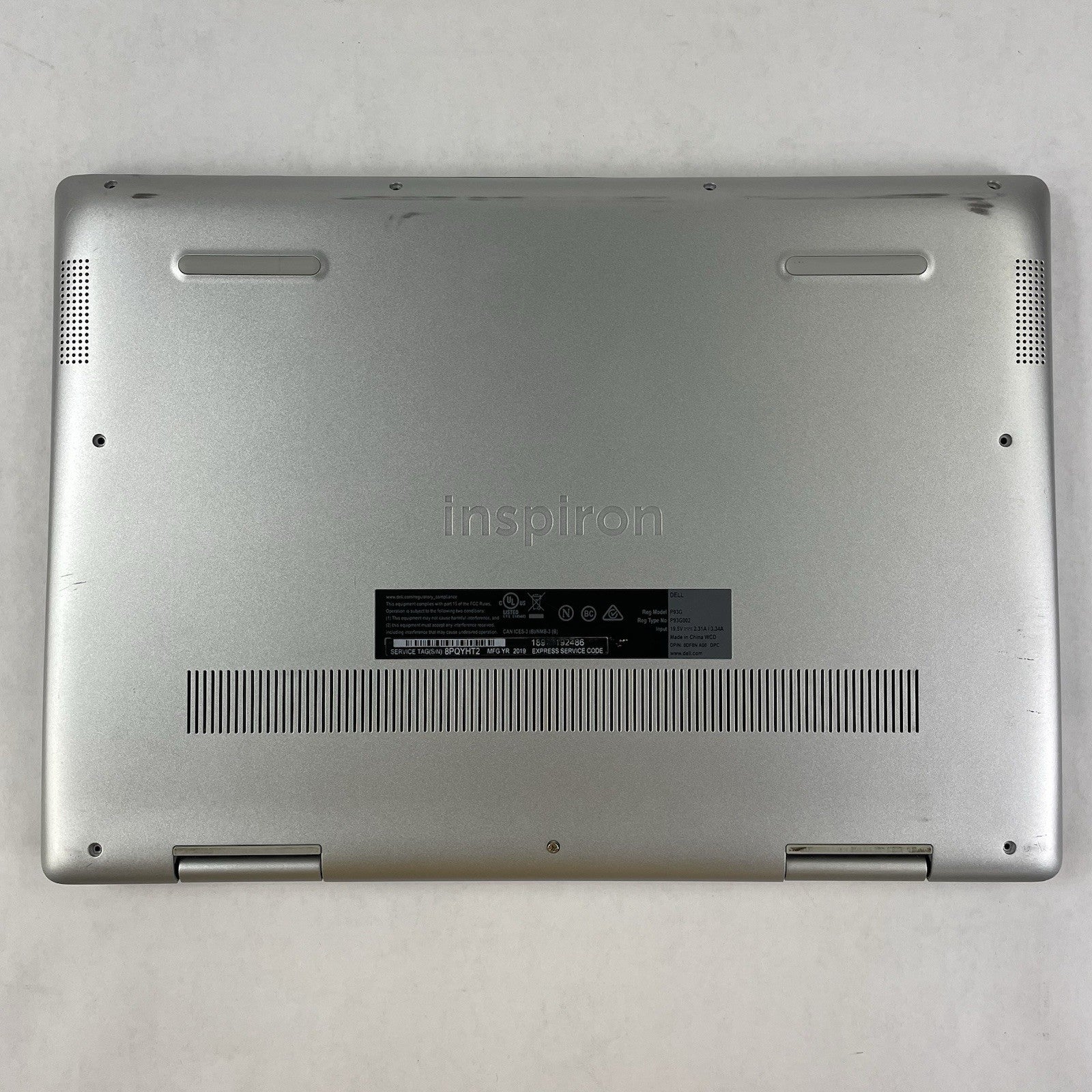 Dell Inspiron 5485 201 14" Ryzen 5 3500U 3.7GHz 8GB RAM No SSD/OS/AC/Batt - READ14