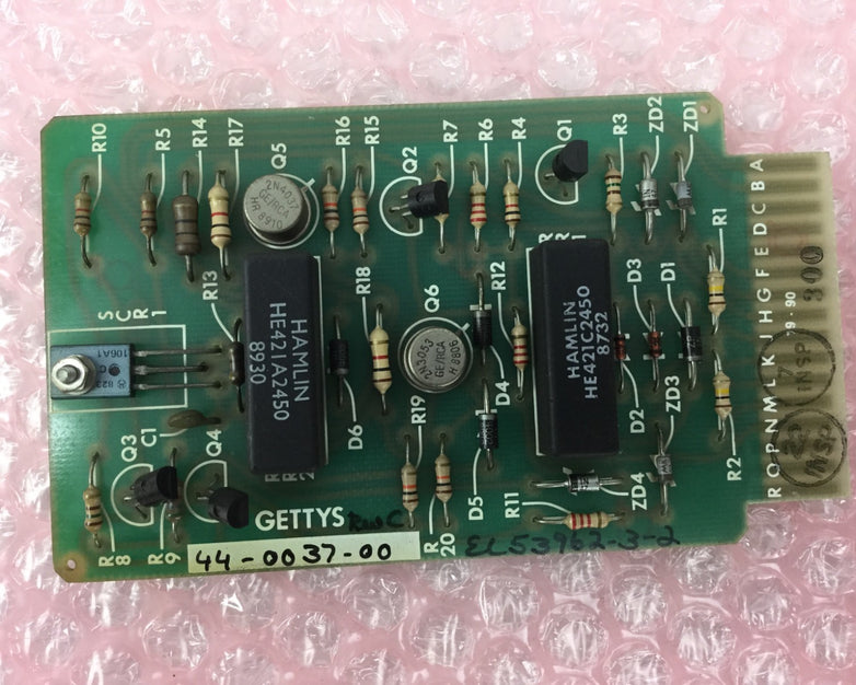GETTYS  Module No.  44-0037-00  Circuit Board  Works