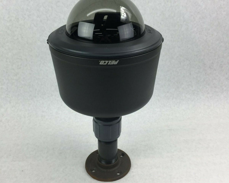 Pelco DF5-PB-0 Fixed Camera Mount  with Smoke Dome and Mount Base