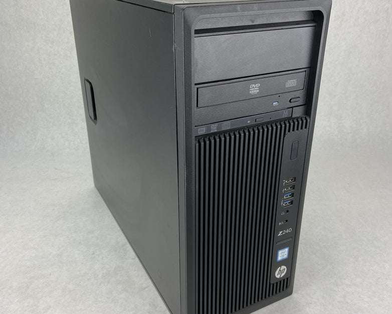 HP Z240 Workstation MT Intel Core i5-6500 3.2GHz 8GB RAM No HDD No OS