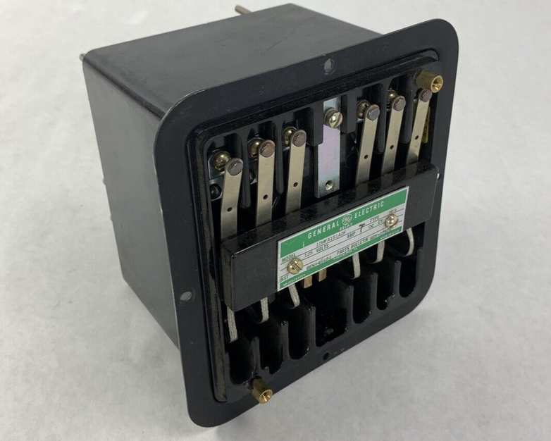 GE 12HFA151A2F Auxiliary Relay 125 Volts DC/CY Type HFA No Cover