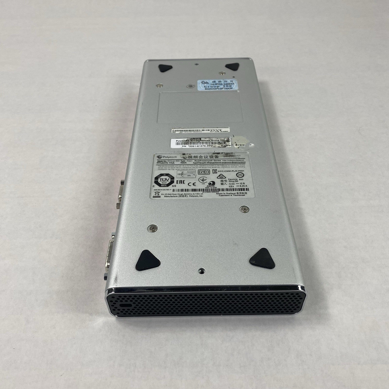 Polycom RealPresence Group 500 P001 2201-61078-001 Video Conference Equipment