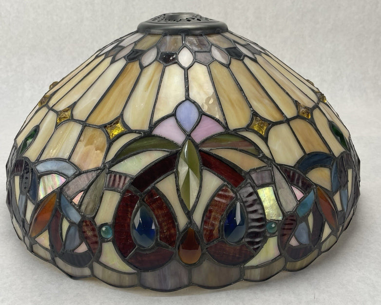 16” Tiffany Style Stained Glass Lamp Shade