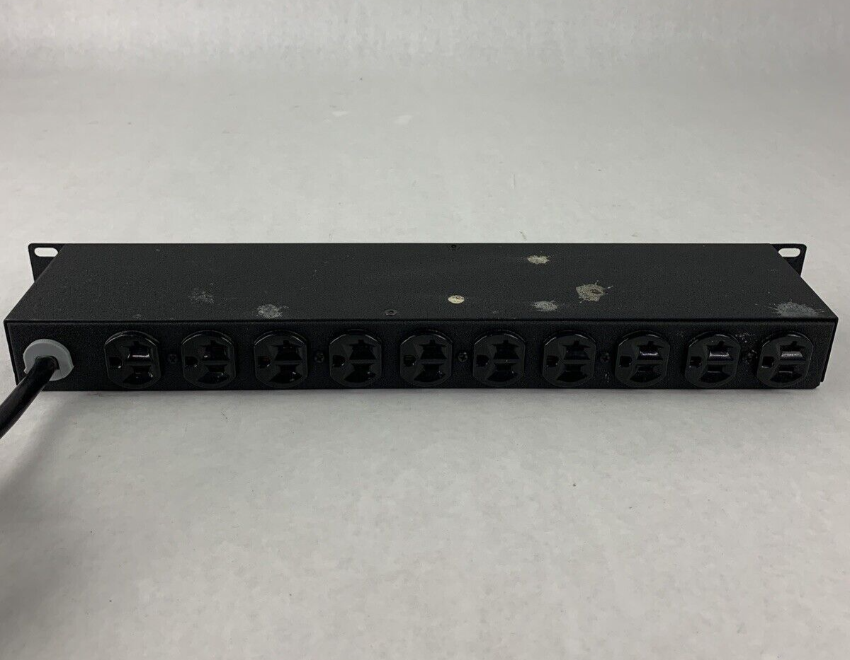 PANDUIT CMRPSH20 Rack Mount PDU 10 Plug Power Strip