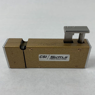 CSI Shuttle Fiber Solutions Apparatus for Cleaving Optical Fiber 4445632
