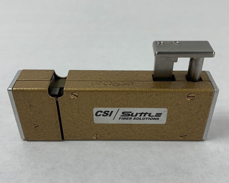CSI Shuttle Fiber Solutions Apparatus for Cleaving Optical Fiber 4445632