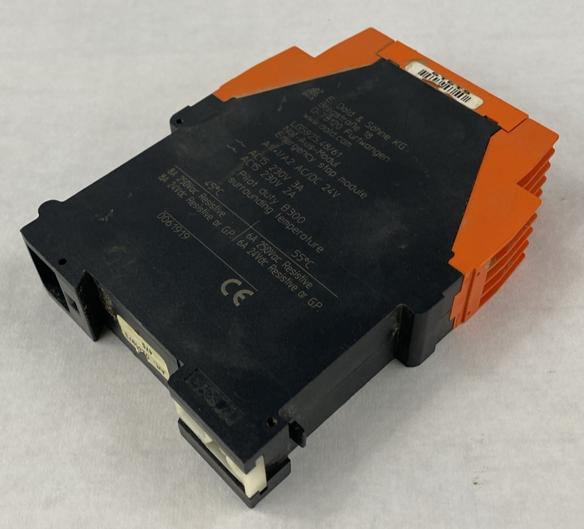 E. Dold and Sohne LG5925.48/61 Emergency Stop Module