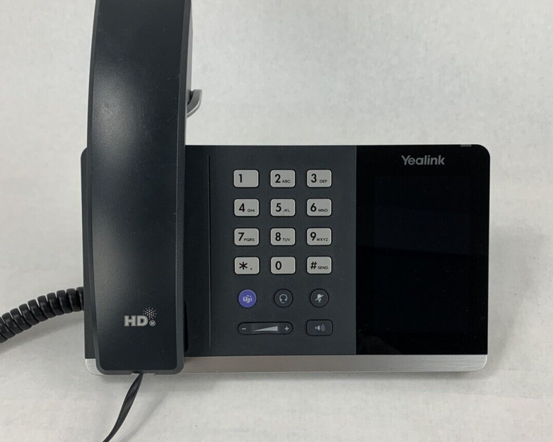 Yealink MP54 Smart Business Phone Factory Reset W/ Stand and Handset
