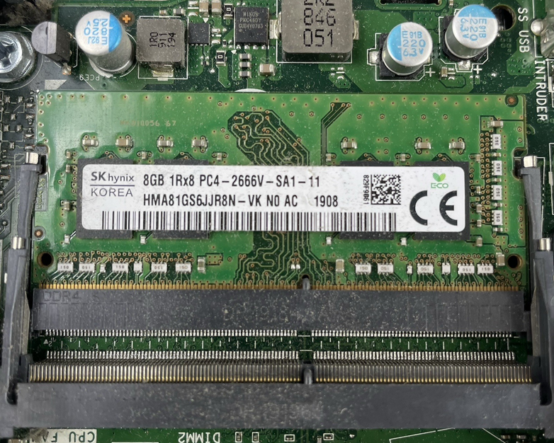 Dell Optiplex 7070 Micro i5-9500T 2.20 GHz 8 GB RAM W/AC No SSD/OS