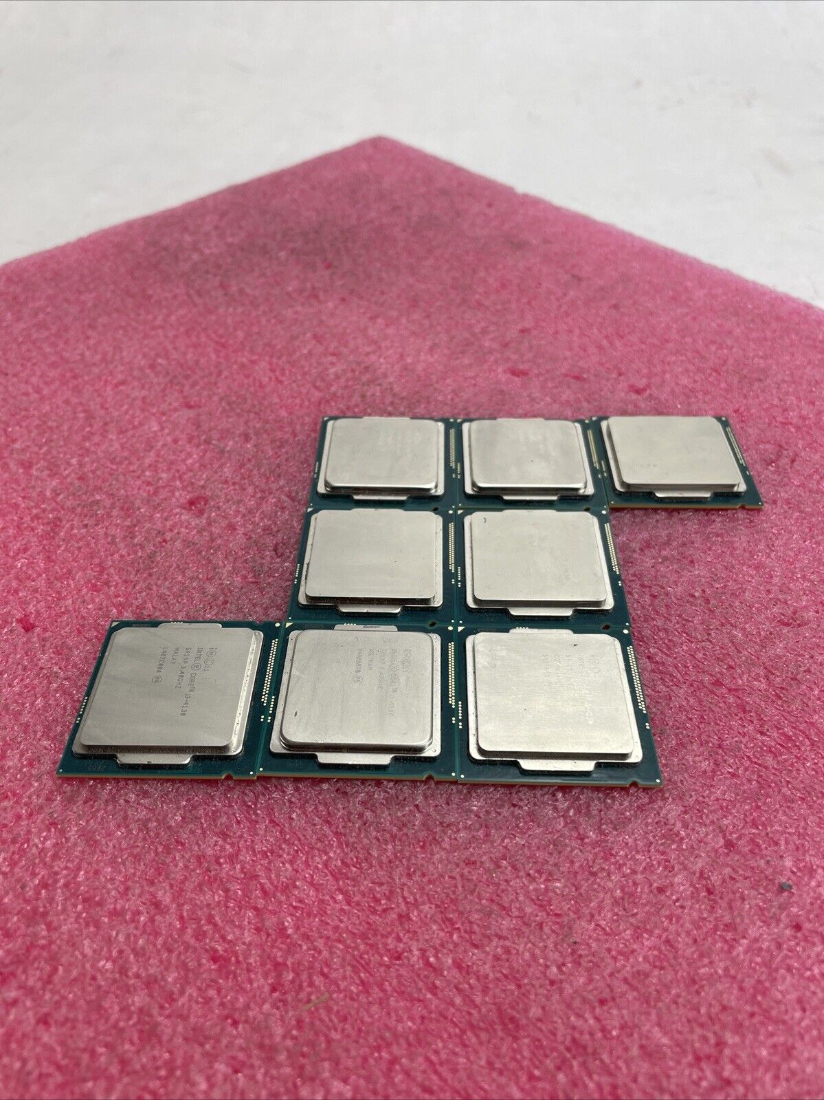 Lot of 8 Intel Core i3-4130 SR1NP 3.4GHz Processor