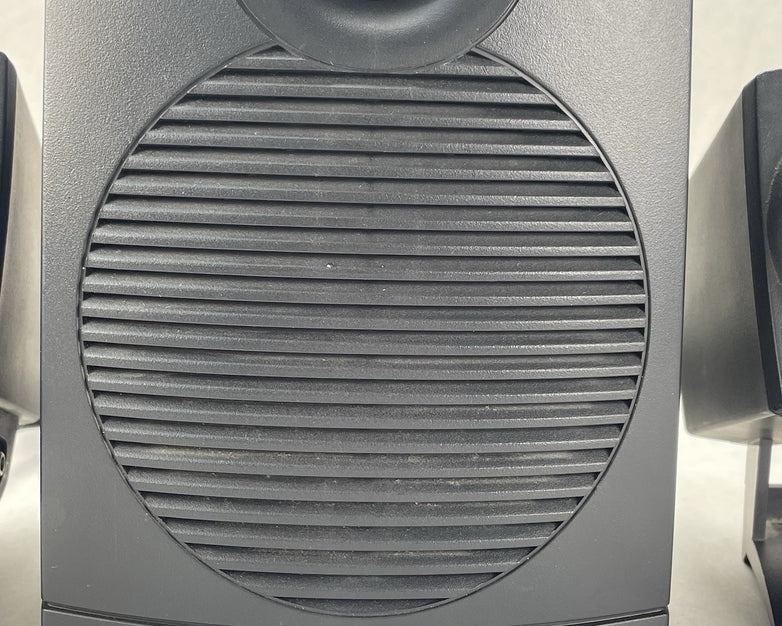 Boston Acoustics BA745 Computer Speaker System Sub & 2 Satellites Tested