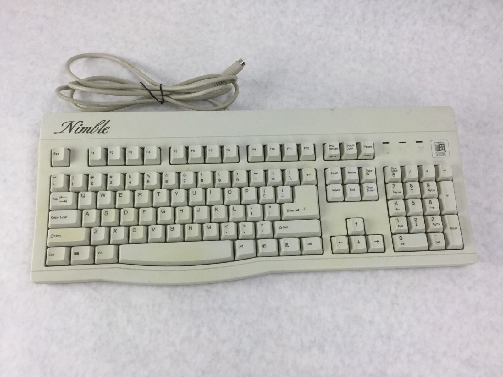 Nimble ACK-210 PS/2 Keyboard