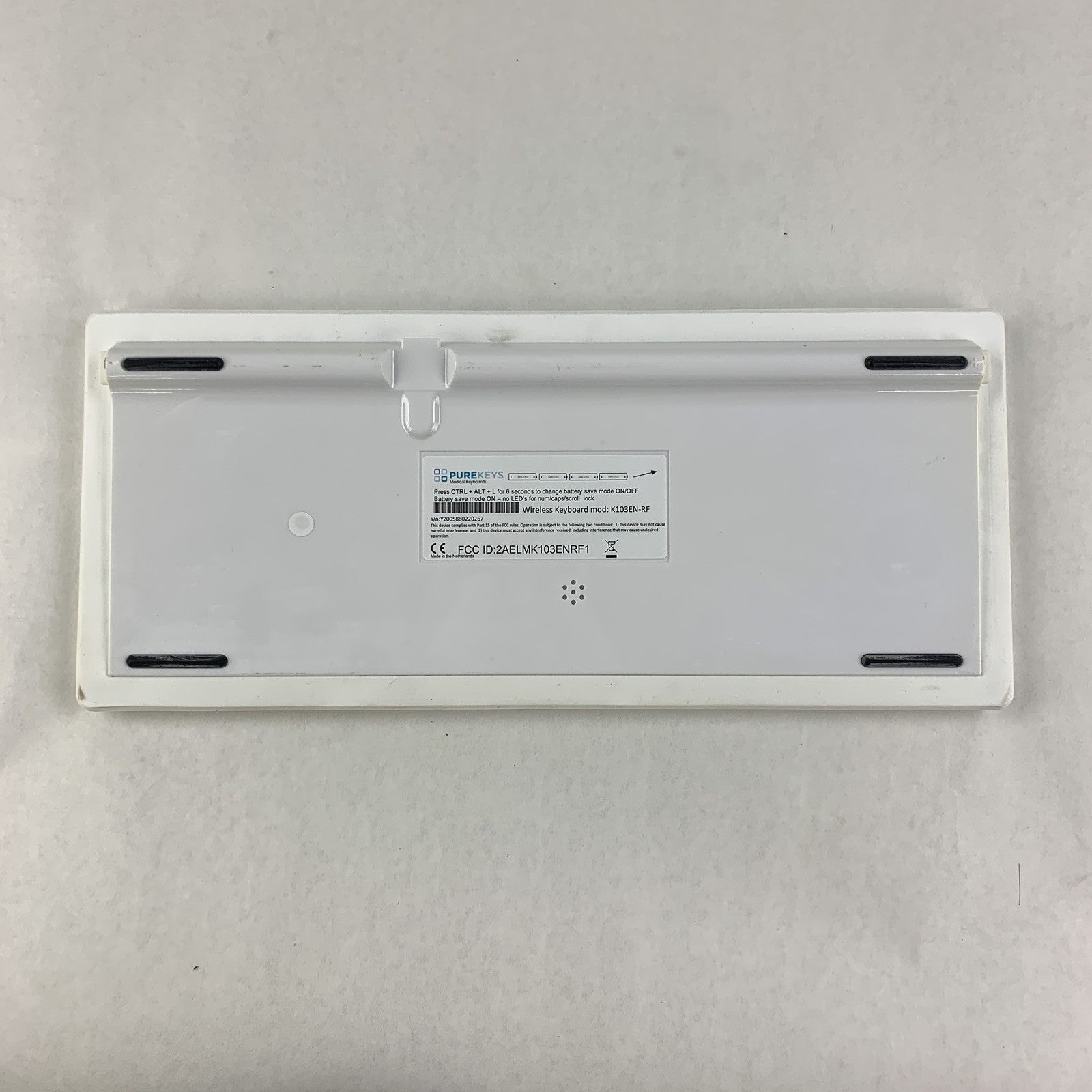 PureKeys K103EN-RF USB Wireless Medical Keyboard w/ Number Pad7