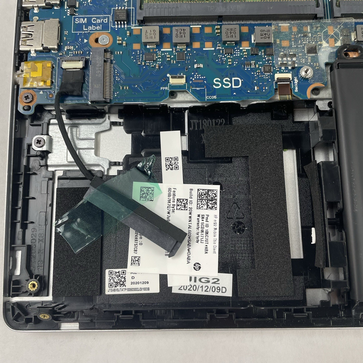 HP mt22 14" Celeron 5205U 1.90 GHz 8 GB RAM No SSD/OS/AC18