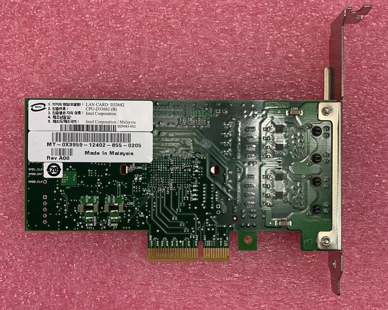 Intel Pro CPU-D33682 LAN Card (Lot of 3)