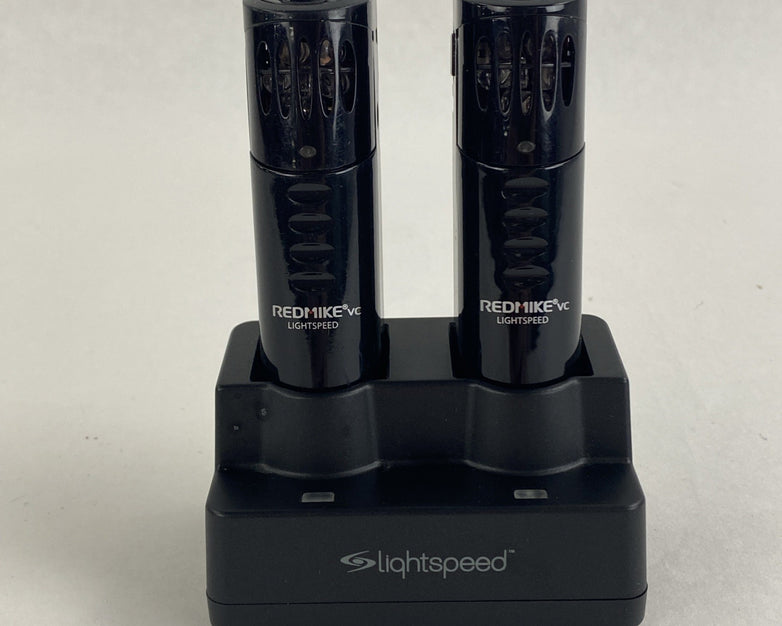 Lightspeed TK-RMT Redmike With Dock NO Power Cord Tested with Battery
