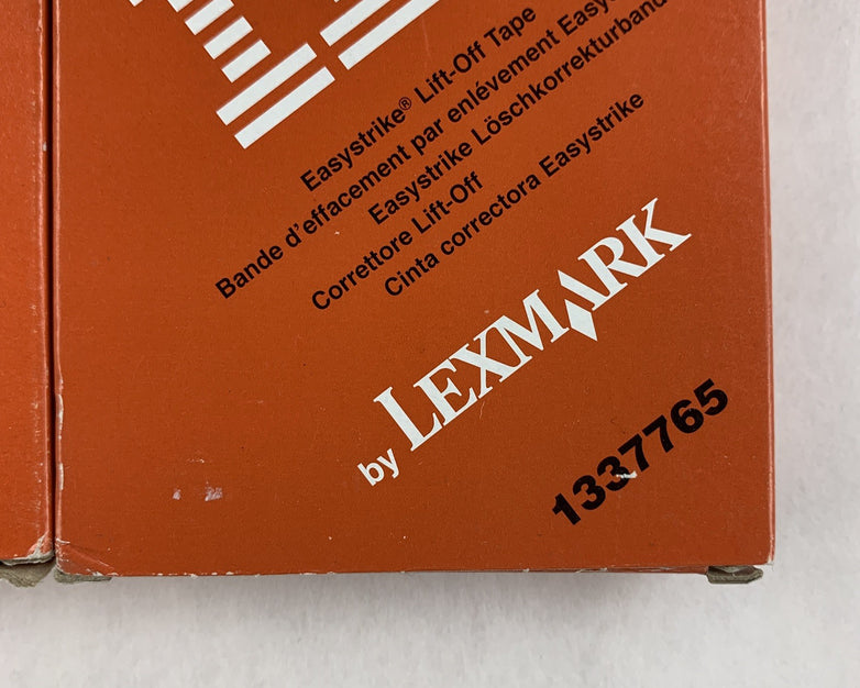 IBM 1337765 Easystrike Lift Off Correction Tape Cassette Lot of 3x