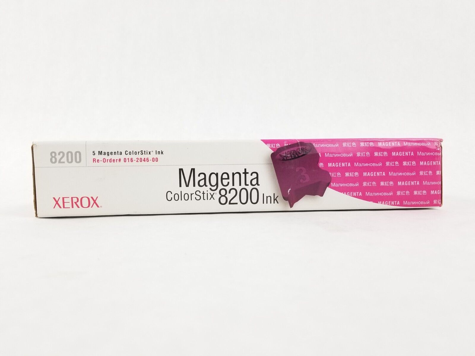 5pk Xerox Phaser 8200 Magenta ColorStix Solid Ink 1P016204600