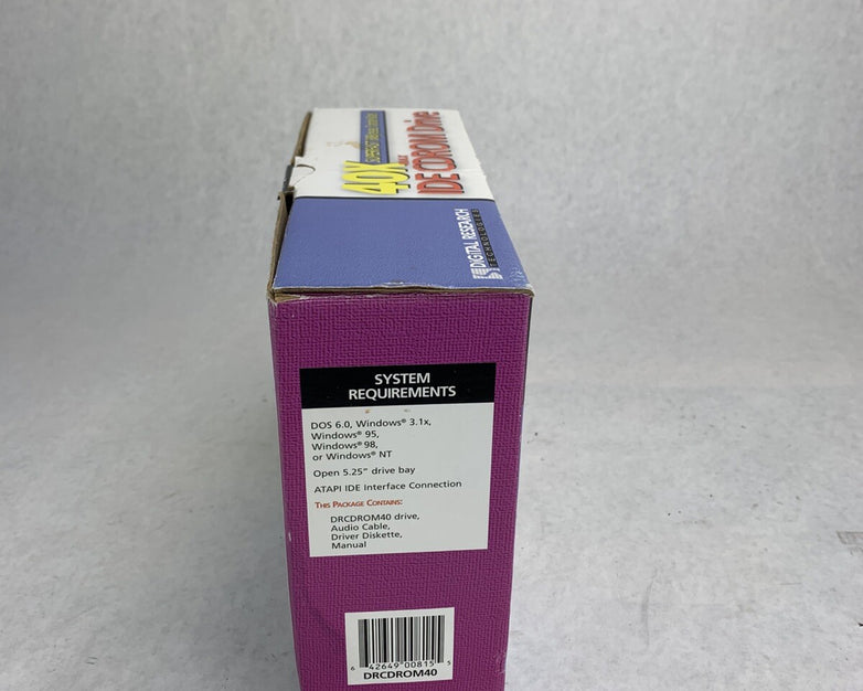 Digital Research 40x  Fastach Atapi Ide CDROM Drive DRCDROM40