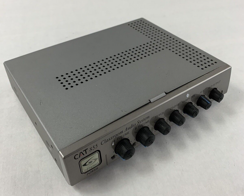 Lightspeed Power CAT 885 Classroom Audio System Untested No Power Cord