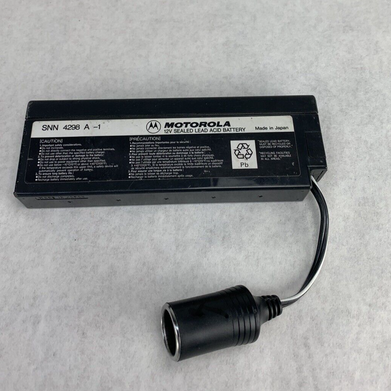 Motorola Sealed Lead Acid Battery SNN 4298 A-1