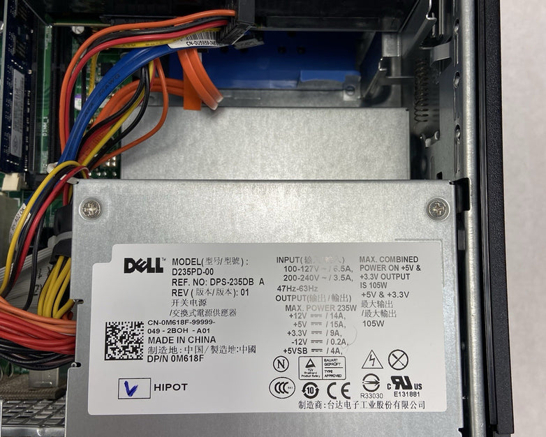 Dell Optiplex 380 DT Intel Core 2 Duo E7500 2.93GHz 2GB RAM No HDD No OS