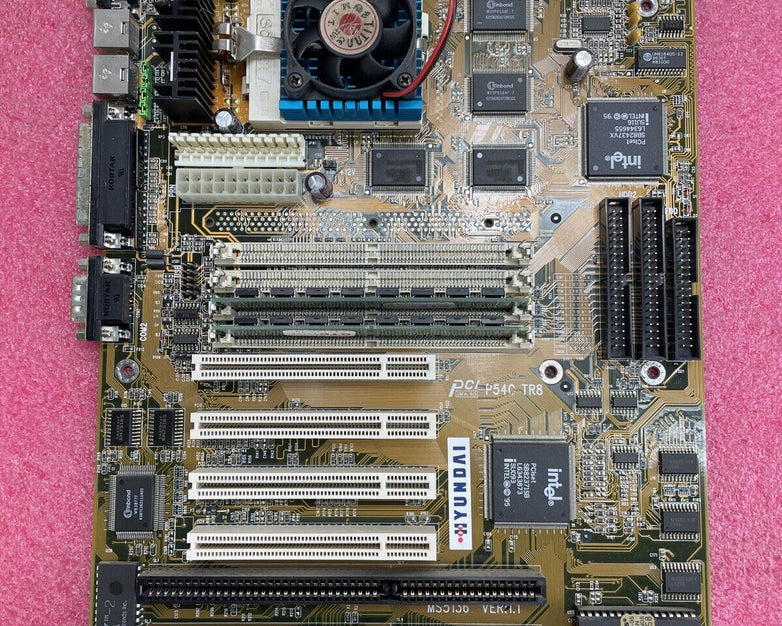 Hyundai P54CTR8 Motherboard Bad Time Chip Boots into Bios