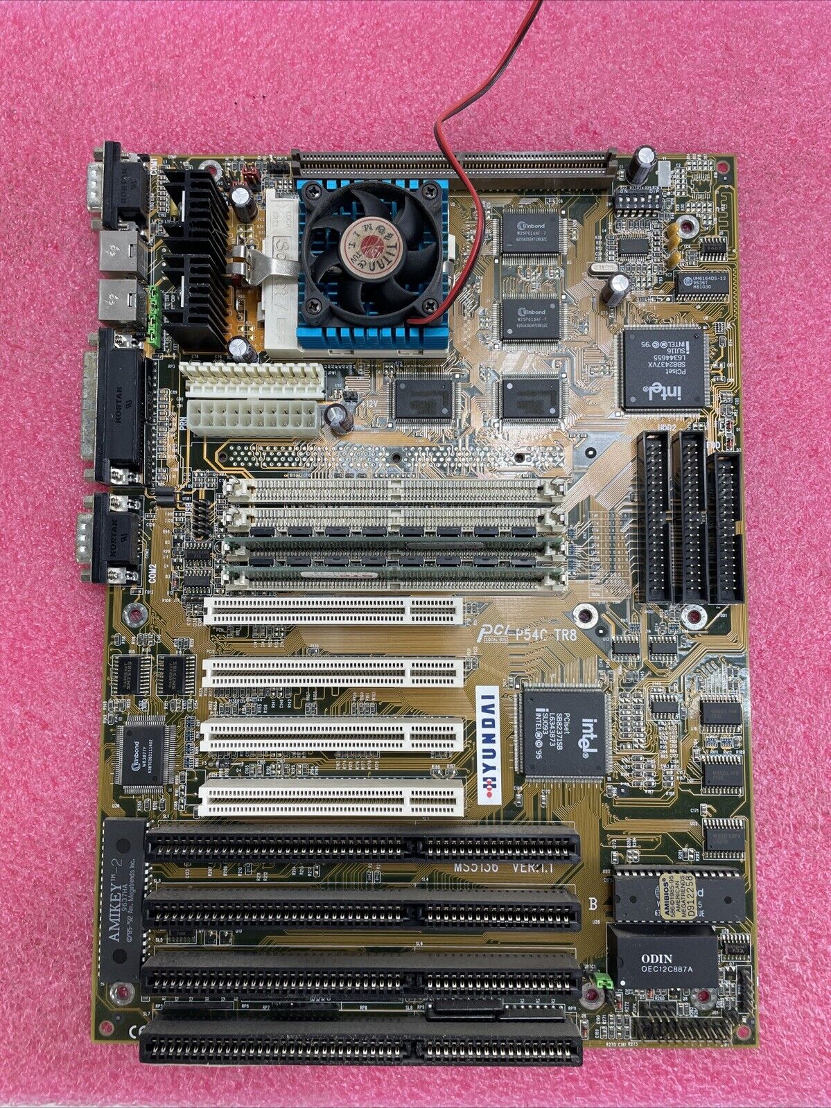 Hyundai P54CTR8 Motherboard Bad Time Chip Boots into Bios