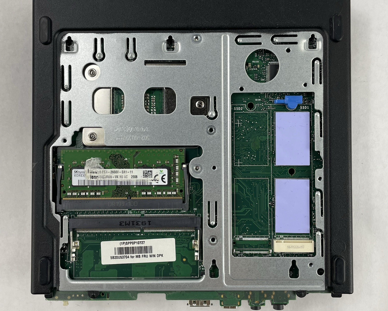 Lenovo ThinkCentre M720Q Micro i5-9500T 2.20 GHz 8 GB RAM No SSD/OS/AC