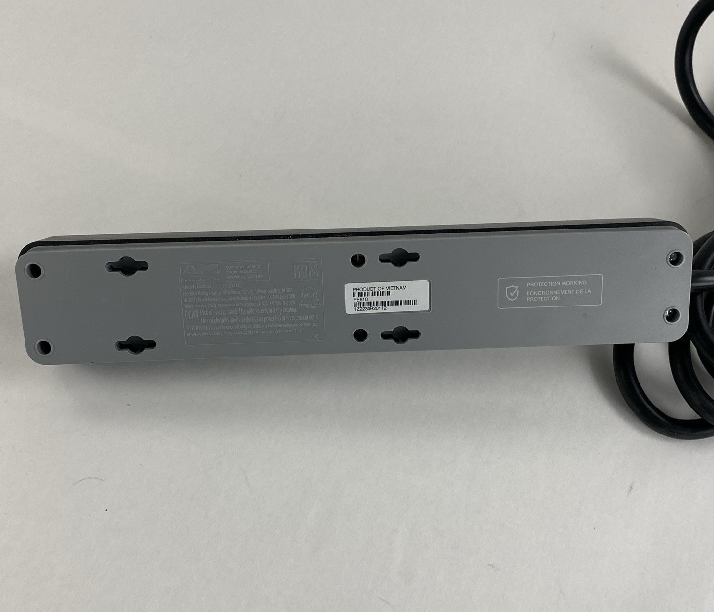 APC PE610 6 Outlets Power Strip 6ft Extension Tested Lot of 45