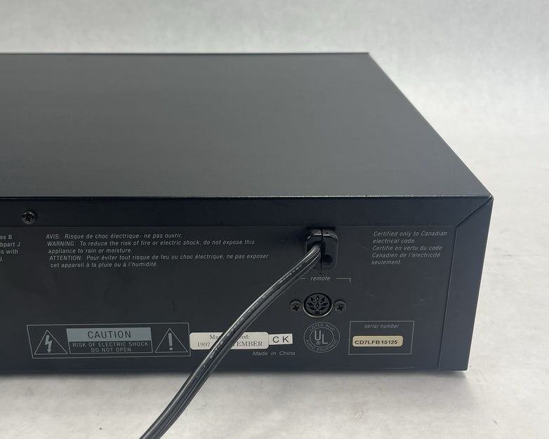 Adcom GCD-700 5 Disc CD Player Tested
