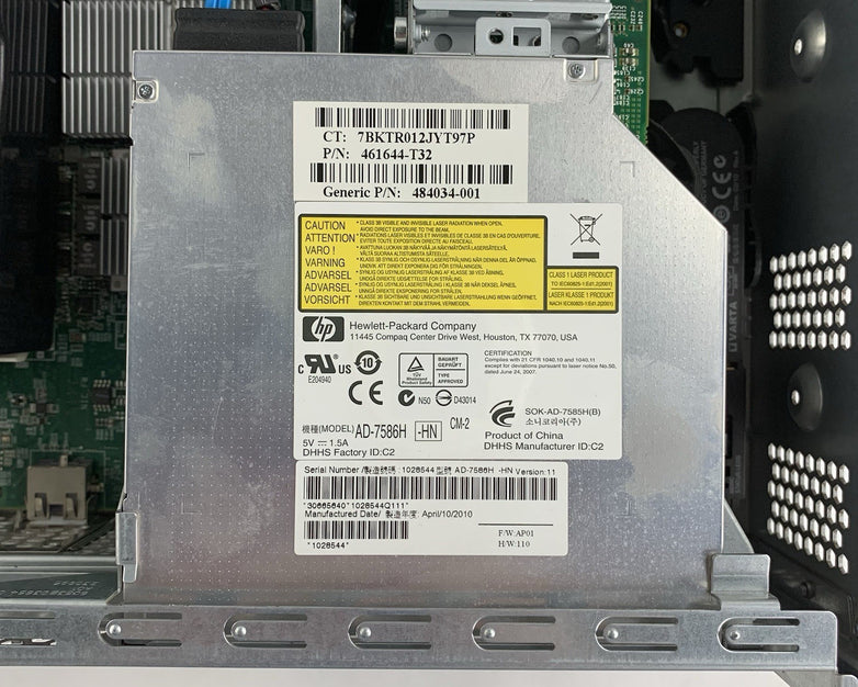 HP StorageWorks P4500 G2 Server 1x Xeon E5520 2.26GHz 8GB RAM No HDD/OS