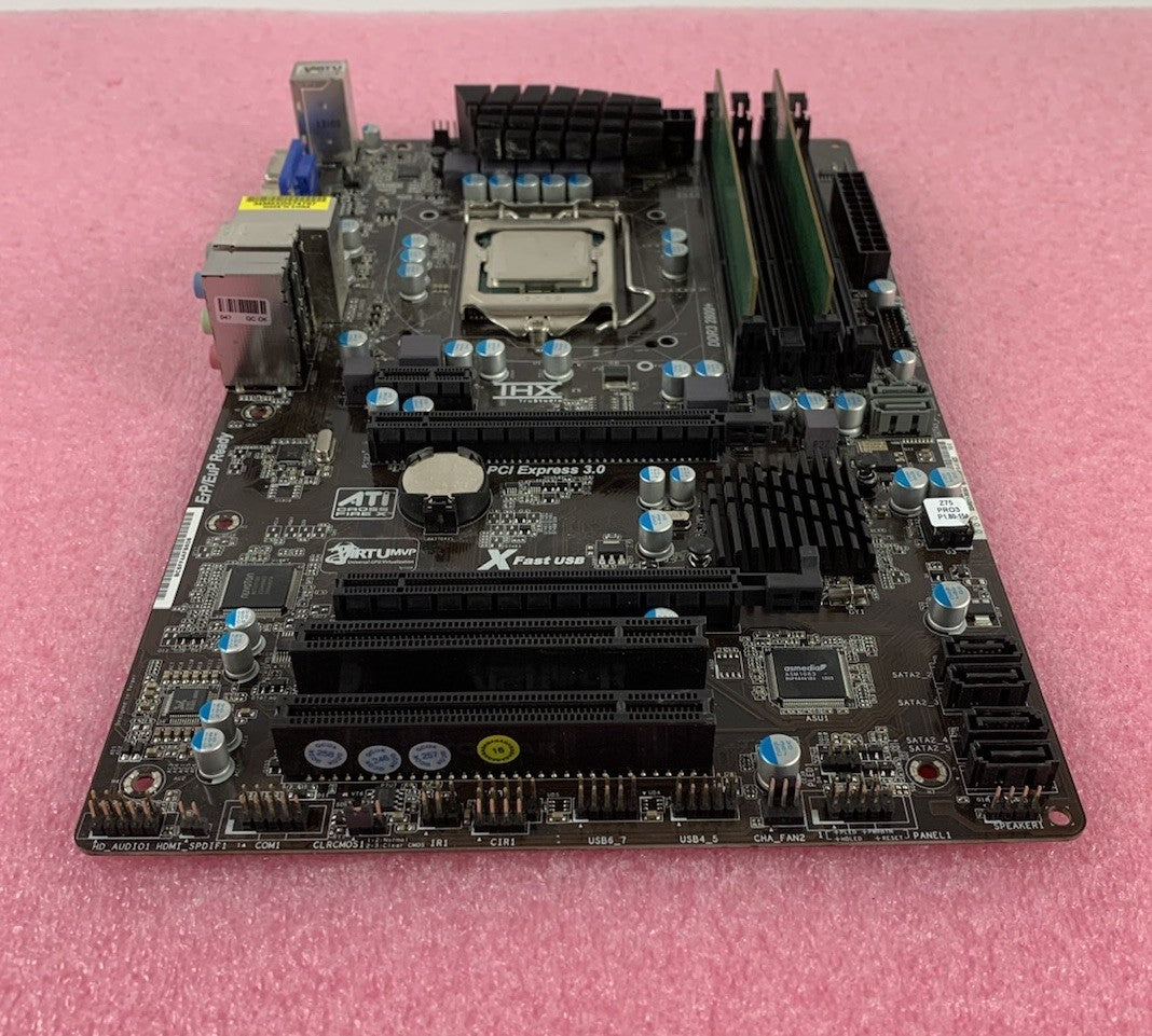ASRock Z75 Pro 3 Motherboard Intel Core i3-3220 3.3GHz 8GB RAM 2 Sticks1