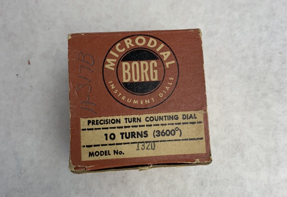 Borg 1320  Precision Turn Counting Dial
