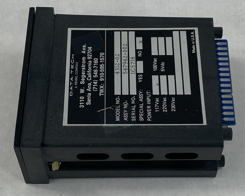 Data Tech 4312-02 Centigrade Temperature Meter