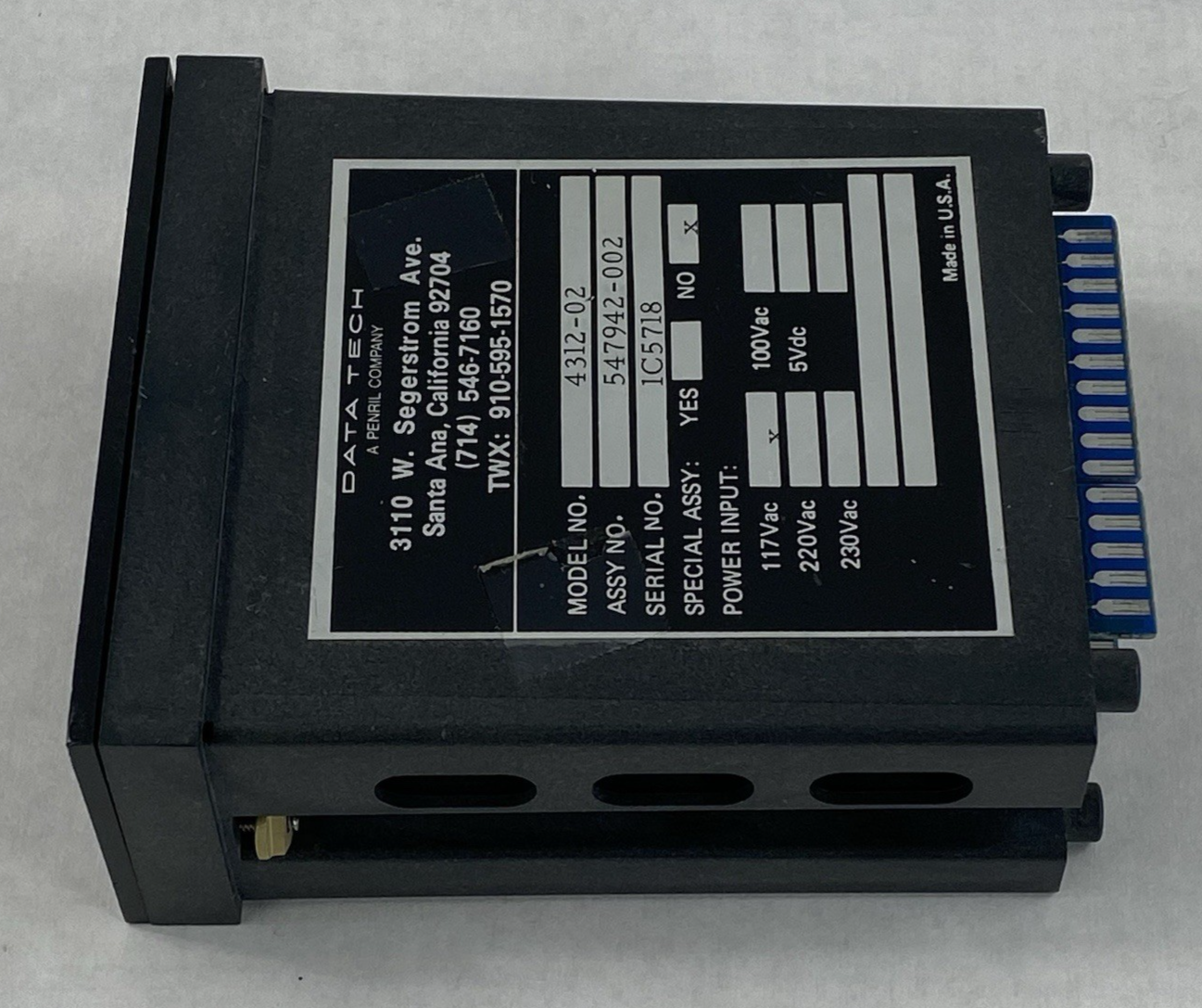 Data Tech 4312-02 Centigrade Temperature Meter