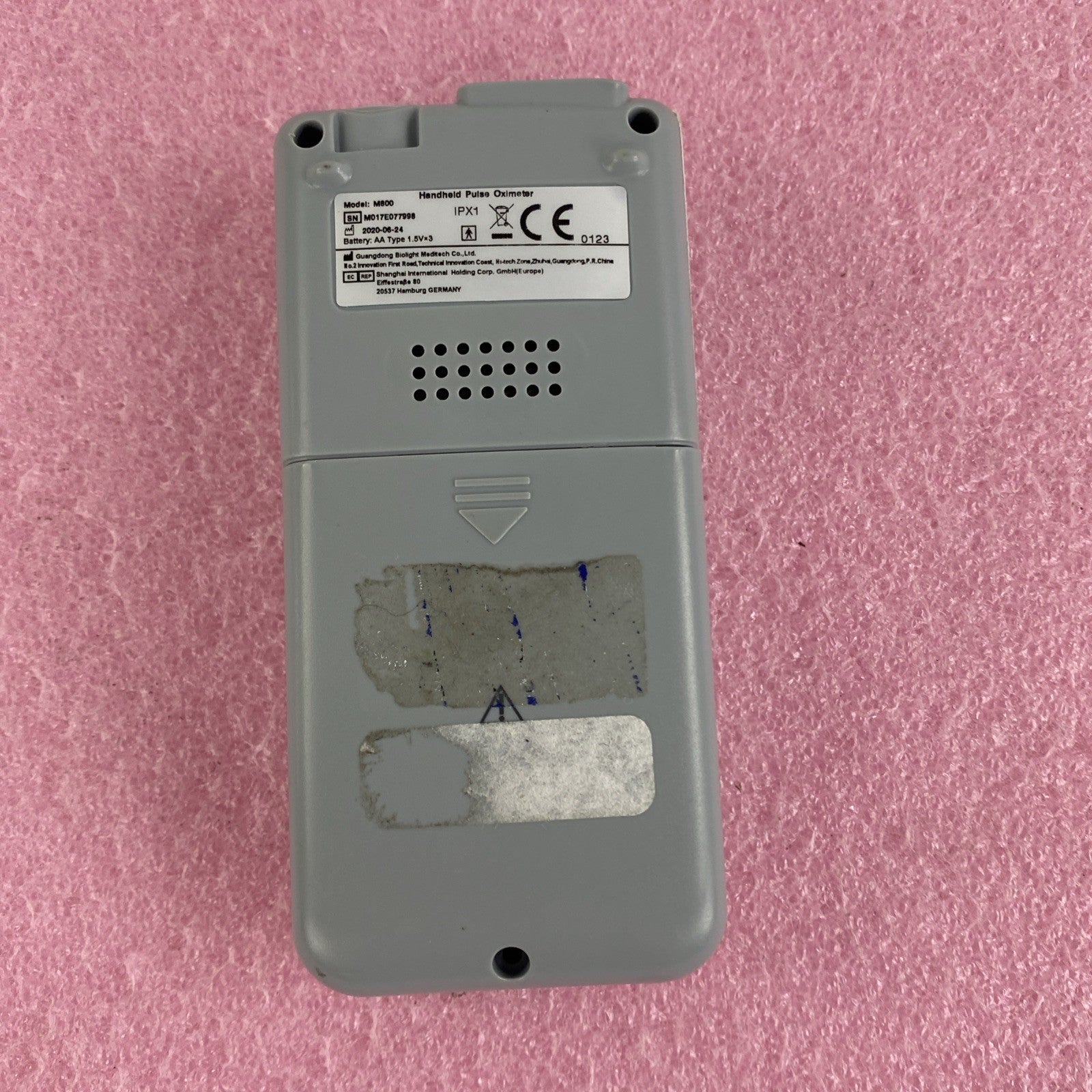 BLT M800 Handheld Pulse Oximeter Power Tested8
