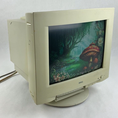 Dell 17" D1728D-LS 1280x1024 VGA CRT Monitor