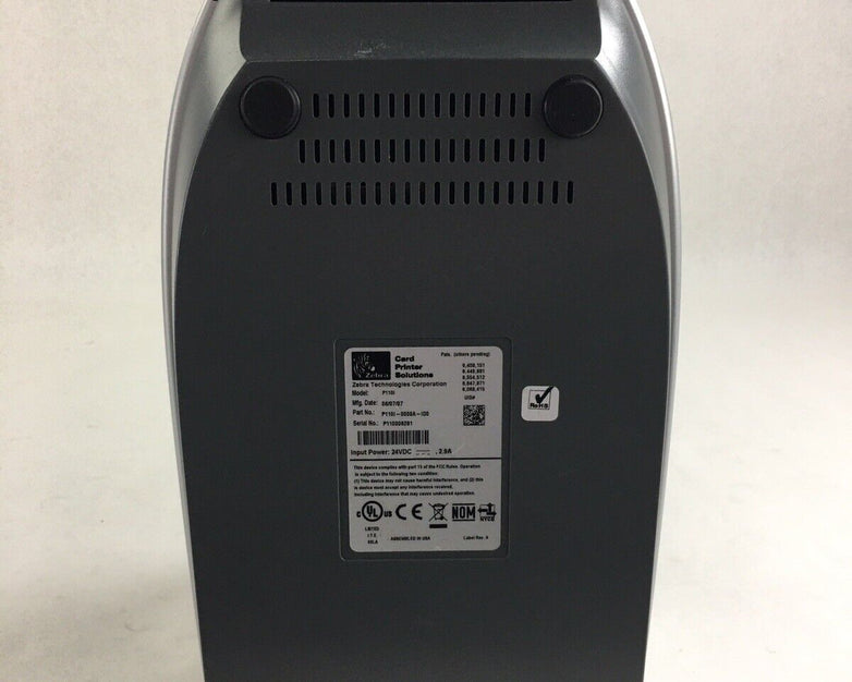 Zebra P110i Thermal Single-Sided Direct Card Printer Needs Printhead Tested