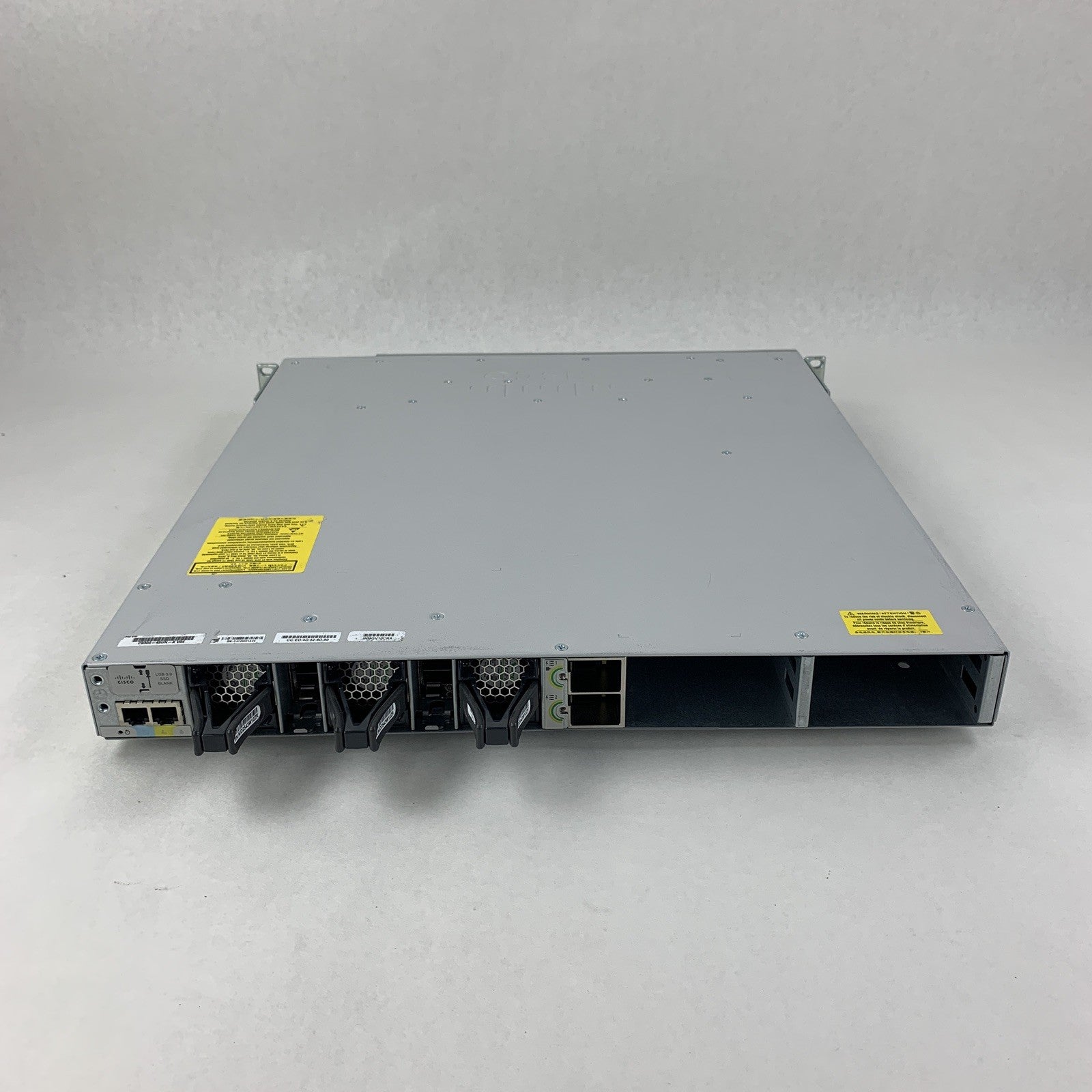 Cisco C9300-48UN-A 48-Port UPoE Network Advantage Switch Tested No Power Supply