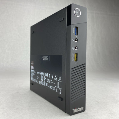 Lenovo ThinkCentre M83 Micro Quad Core i5-4590T 2.0GHz 8GB RAM WiFi No AC HDD OS