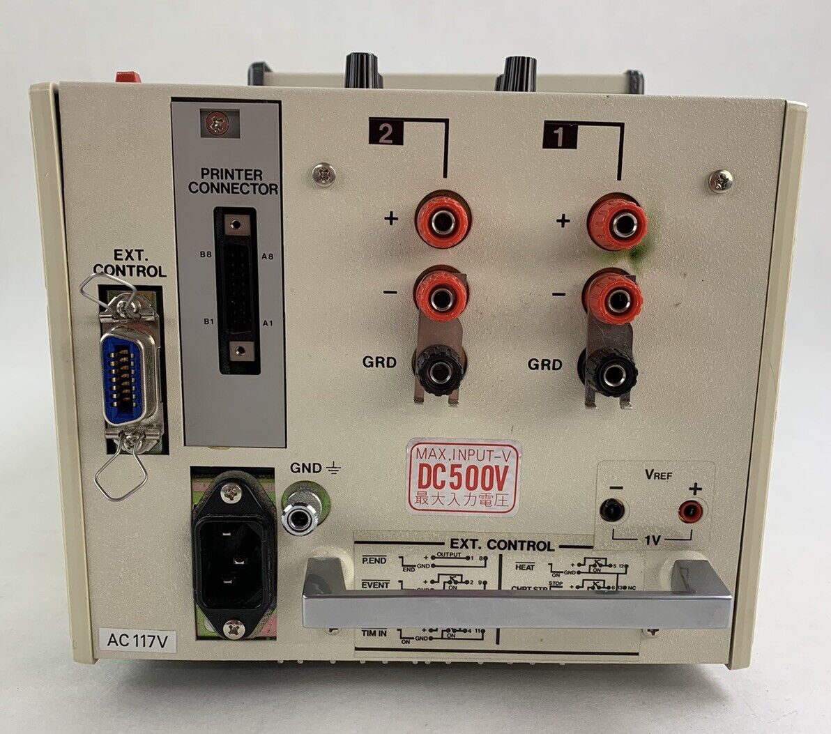 Graphtec WR3101 Linearcorder Mark VII (Parts and Repair)