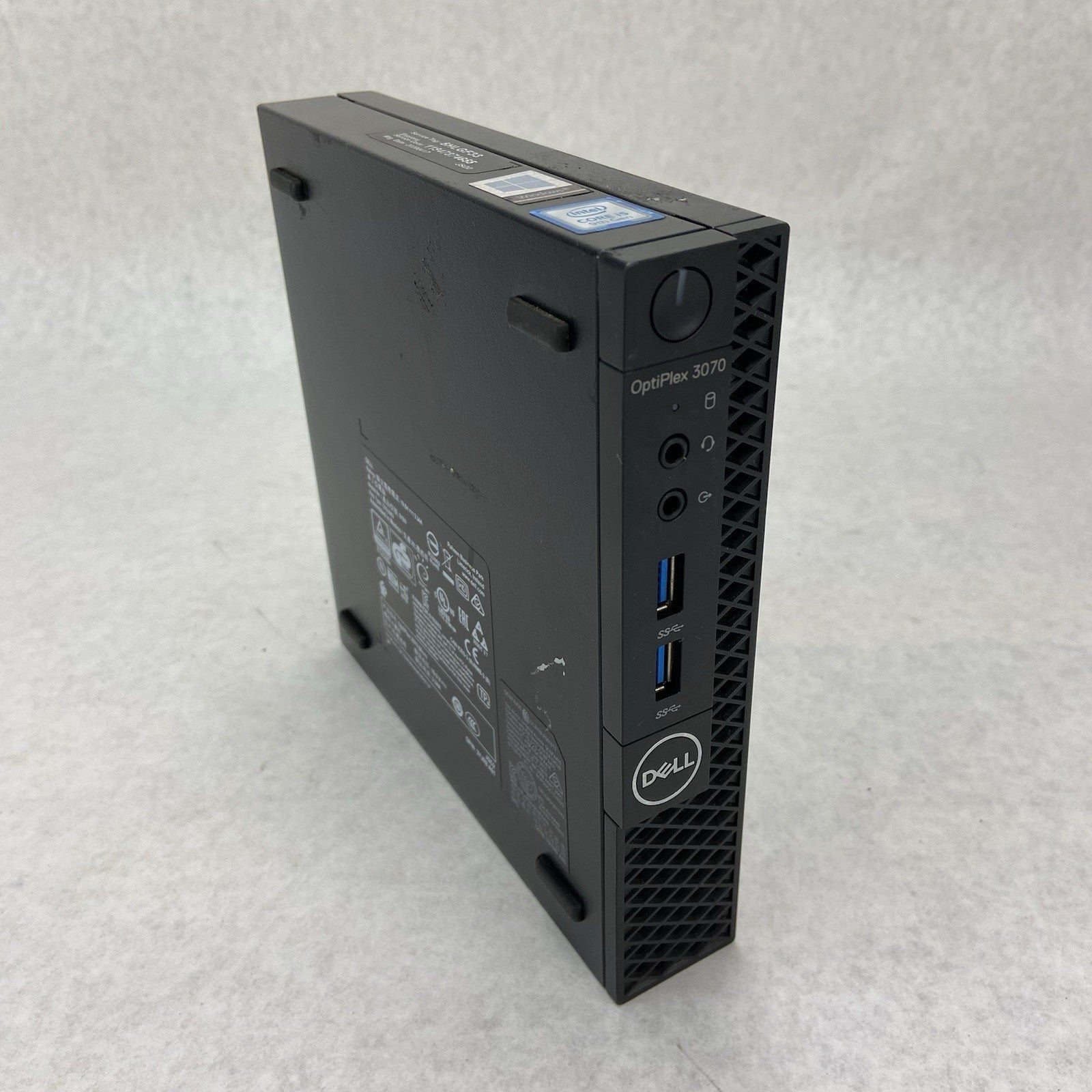 Dell Optiplex 3070 Micro Intel core i5-9500T 2.2GHz 8GB RAM w/AC No HDD/OS0