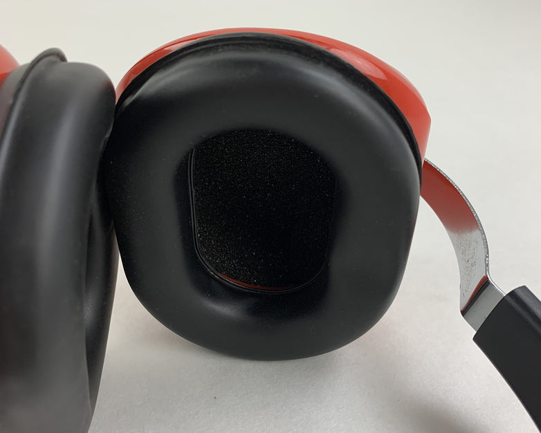 David Clark Company 310S Protective Headgear 12489G-02 Red Vintage