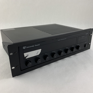 University Sound  MA605B  60-Watt Mixer-Amplifier Tested