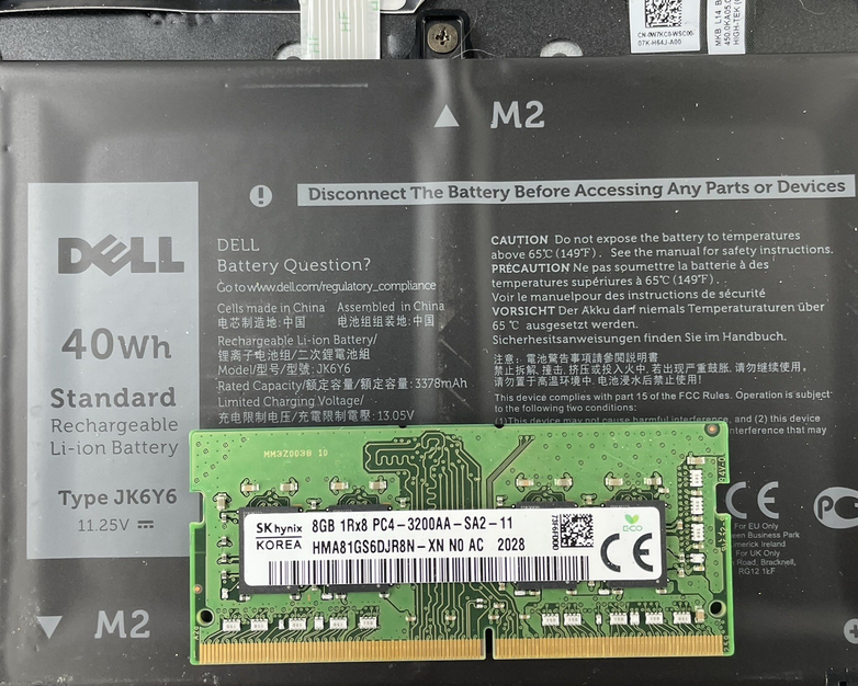 Dell Latitude 3510 15.6" i5-10210U 1.60 GHz 8 GB RAM No SSD/OS/AC - READ