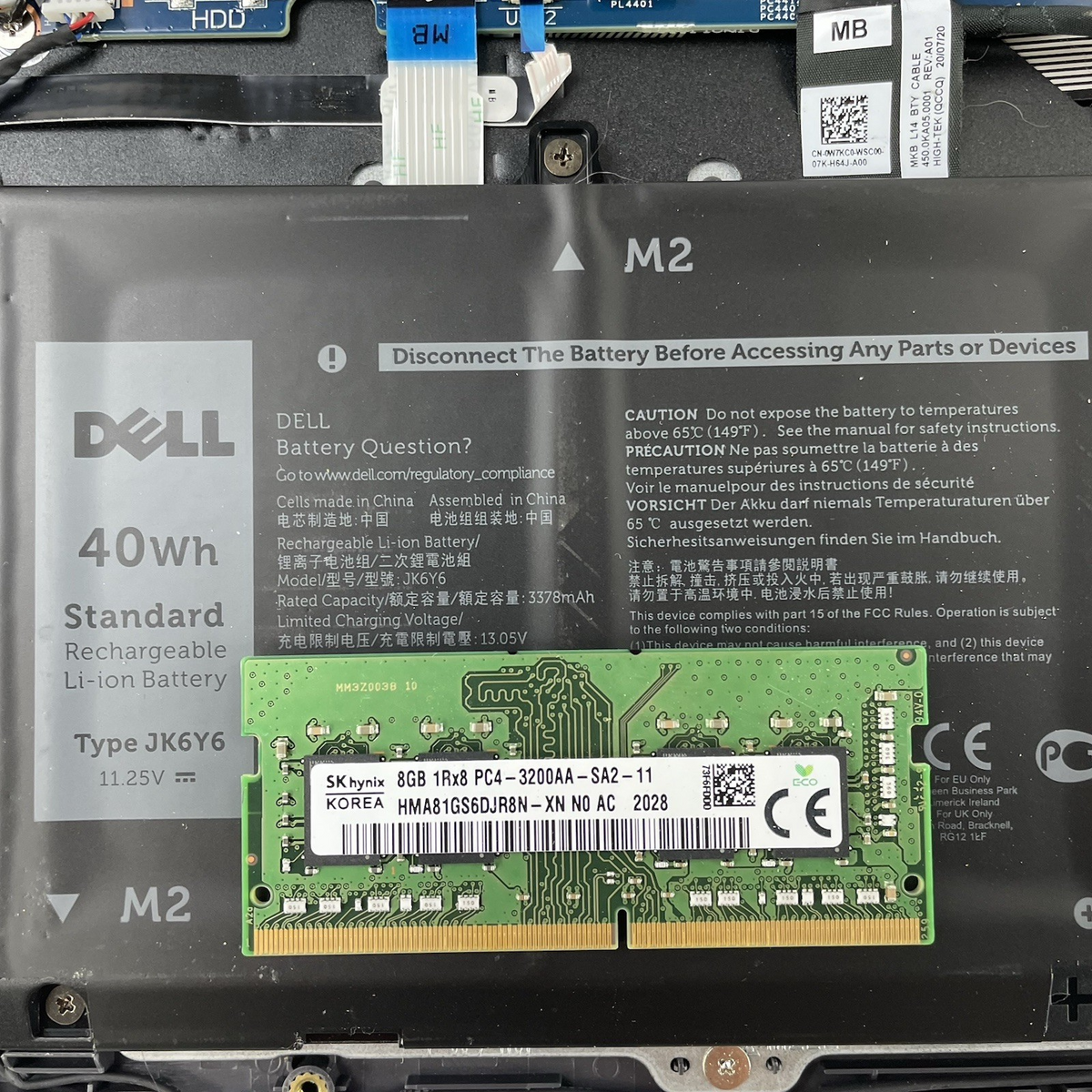 Dell Latitude 3510 15.6" i5-10210U 1.60 GHz 8 GB RAM No SSD/OS/AC - READ22