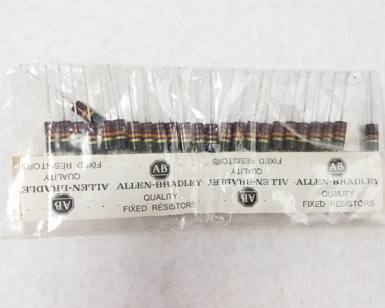 Allen-Bradley 22K OHMS 2W RC42GF223J Resistors HB 2235 (Lot of 25)
