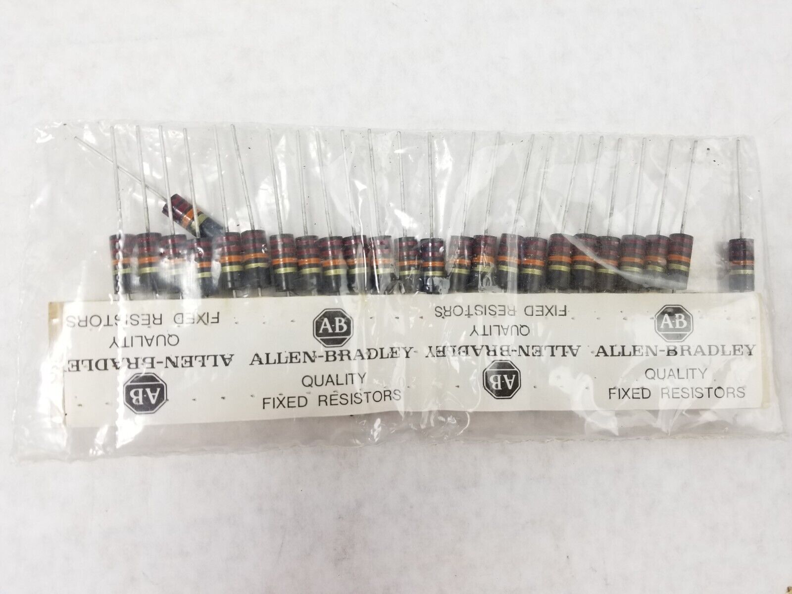 Allen-Bradley 22K OHMS 2W RC42GF223J Resistors HB 2235 (Lot of 25)
