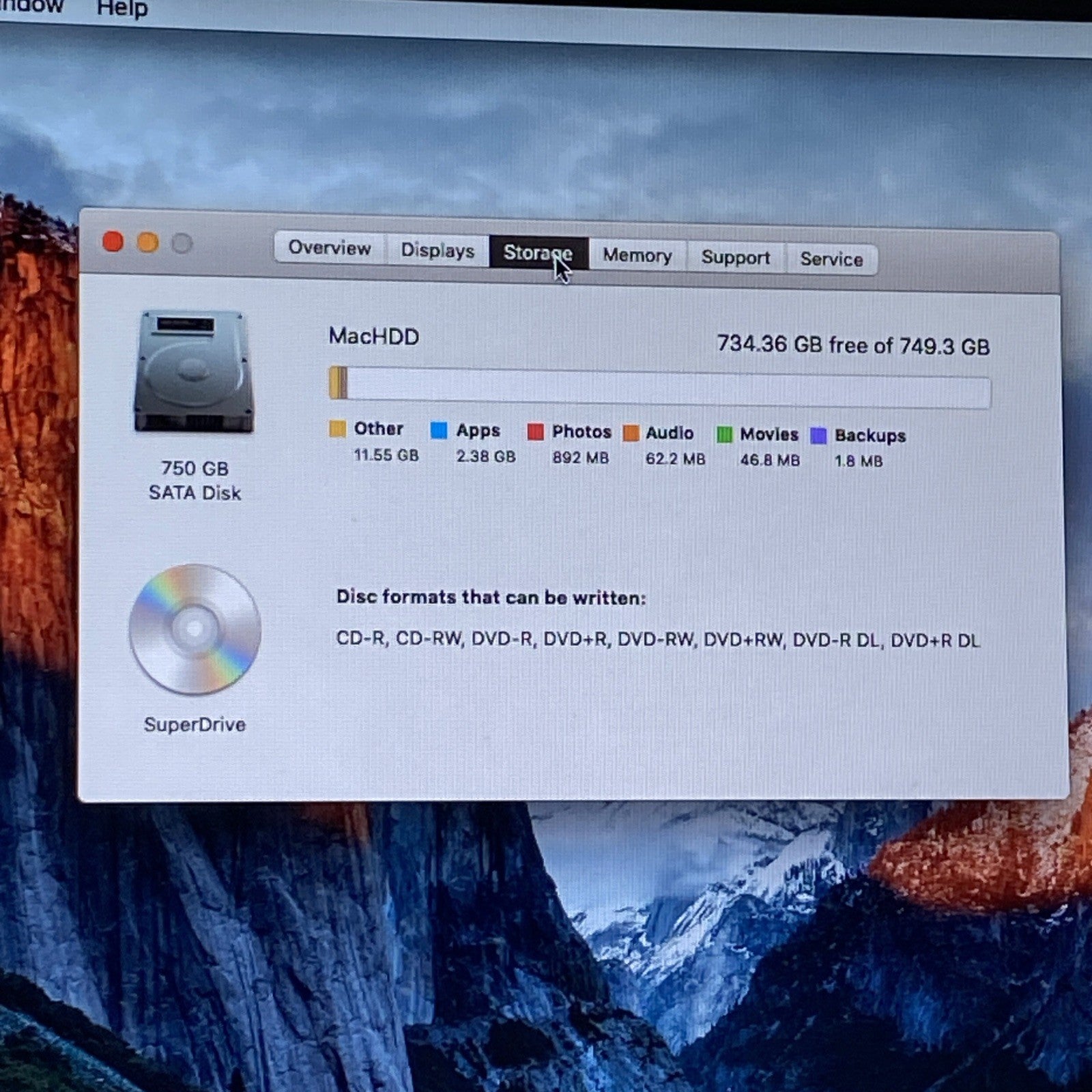 Apple MacBook Pro A1278 2008 13" Core 2 Duo 6GB RAM 750GB HDD - Replace Battery3